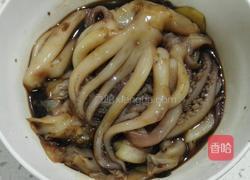 酱烤鱿鱼须的做法图解3