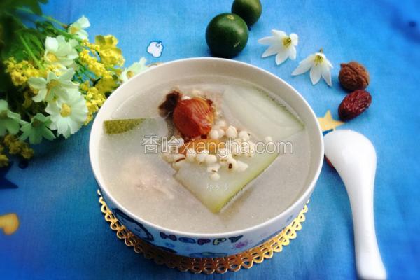 冬瓜薏米煲猪骨