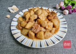 芋头焖鸭的做法图解8