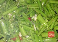 醋炒空心菜梗的做法图解2