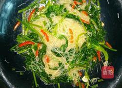 菠菜炒粉丝的做法图解7