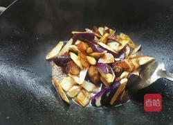 茄子红烧肉的做法图解8