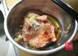 青菜丸子汤的做法图解2