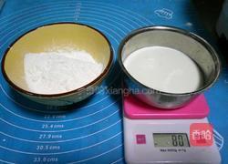 椰丝牛奶小方的做法图解3