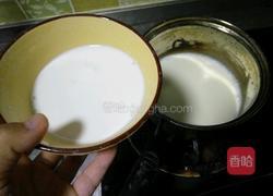 椰丝牛奶小方的做法图解5