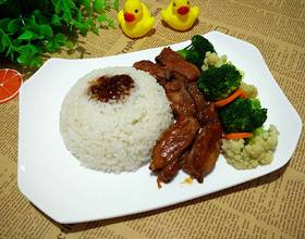 照烧鸡排饭[图]