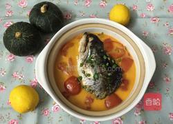 番茄三文鱼头汤的做法图解7