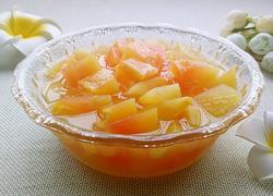 橙汁木瓜