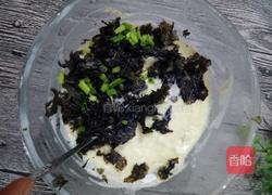 香煎紫菜饼的做法图解2