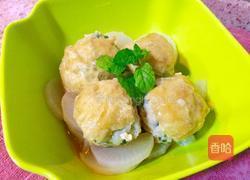 肉酿油豆腐泡的做法图解7