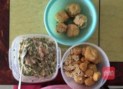 肉酿油豆腐泡的做法图解2