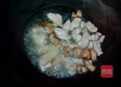 酸豆角炒肉的做法图解4