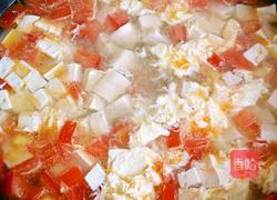 番茄鸡蛋豆腐汤的做法图解6