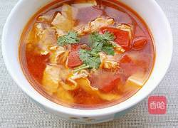 番茄鸡蛋豆腐汤的做法图解8