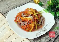 鲜黄花菜炒肉丝的做法图解7