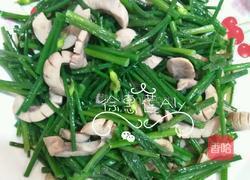 猪腰炒韭菜花的做法图解8