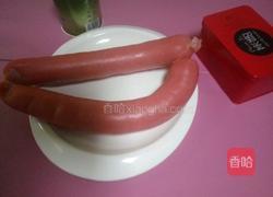菊花香肠的做法图解1