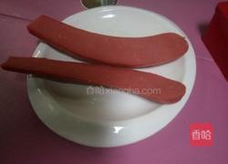 菊花香肠的做法图解2