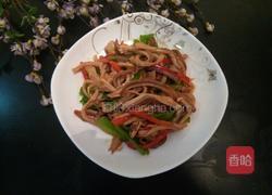 辣椒炒肚丝的做法图解7