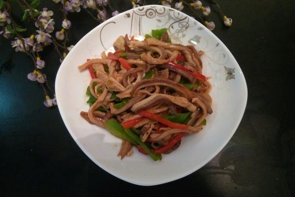 辣椒炒肚丝