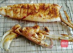 烤箱烤鱿鱼的做法图解5