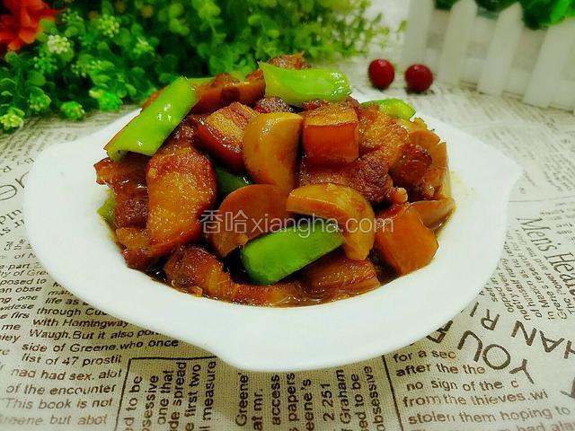 杏鲍菇红烧肉