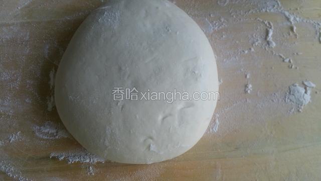 面粉500克，加入1克小苏打，少许糖，5克酵母溶解在温水中揉成软硬适中的面团放温暖处醒发