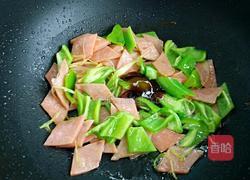 青椒火腿的做法图解5