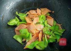 青椒火腿的做法图解6