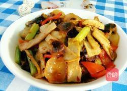 腊肉炒老芋头的做法图解9