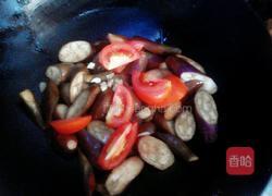番茄炒茄子的做法图解3