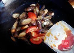 番茄炒茄子的做法图解4