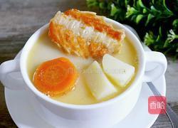 三文鱼骨汤的做法图解10