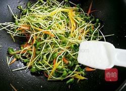 素炒豌豆苗的做法图解7