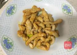 肉丝炒蒜苔的做法图解9