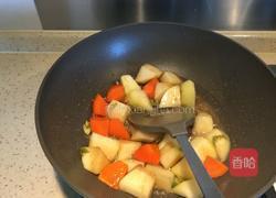 土豆炖圆茄子的做法图解5