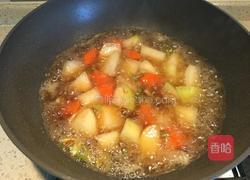 土豆炖圆茄子的做法图解6