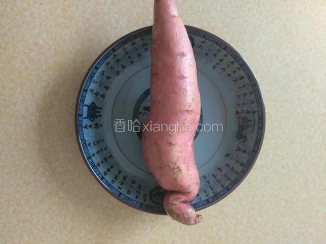 红薯洗净
