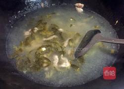 酸菜肉丝米粉汤的做法图解3