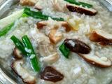 香菇草鱼粥
