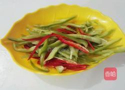 鲜椒鸭肠的做法图解4