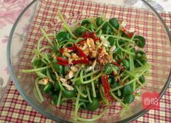 凉拌豆苗的做法图解6