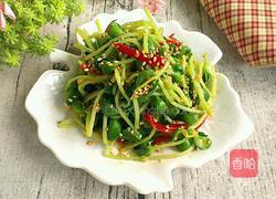 凉拌豆苗的做法图解7