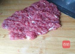 肉末粉条的做法图解2