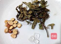 甘草薄荷冰糖饮的做法图解1