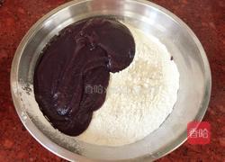 紫薯发糕的做法图解3