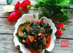 紫苏叶烧茄子的做法图解5