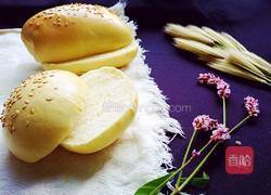 汉堡面包胚的做法图解12