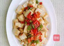 清炒豆腐的做法图解6