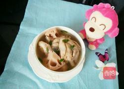 莲藕炖鸡汤的做法图解12